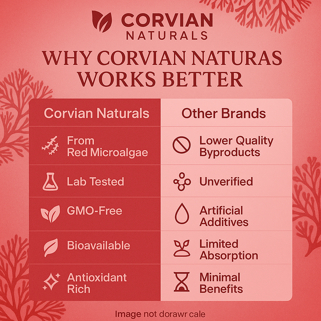 12mg Natural Astaxanthin – Powerful Antioxidant Support