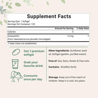 Astaxanthin 12mg